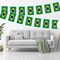 G128 Brazil Brazilian Bunting Banner | Flag 8.2 x 5.5 Inch, Full String 33 Feet | Printed 150D Polyester, Decorations For Bar, School, Festival Events Celebration